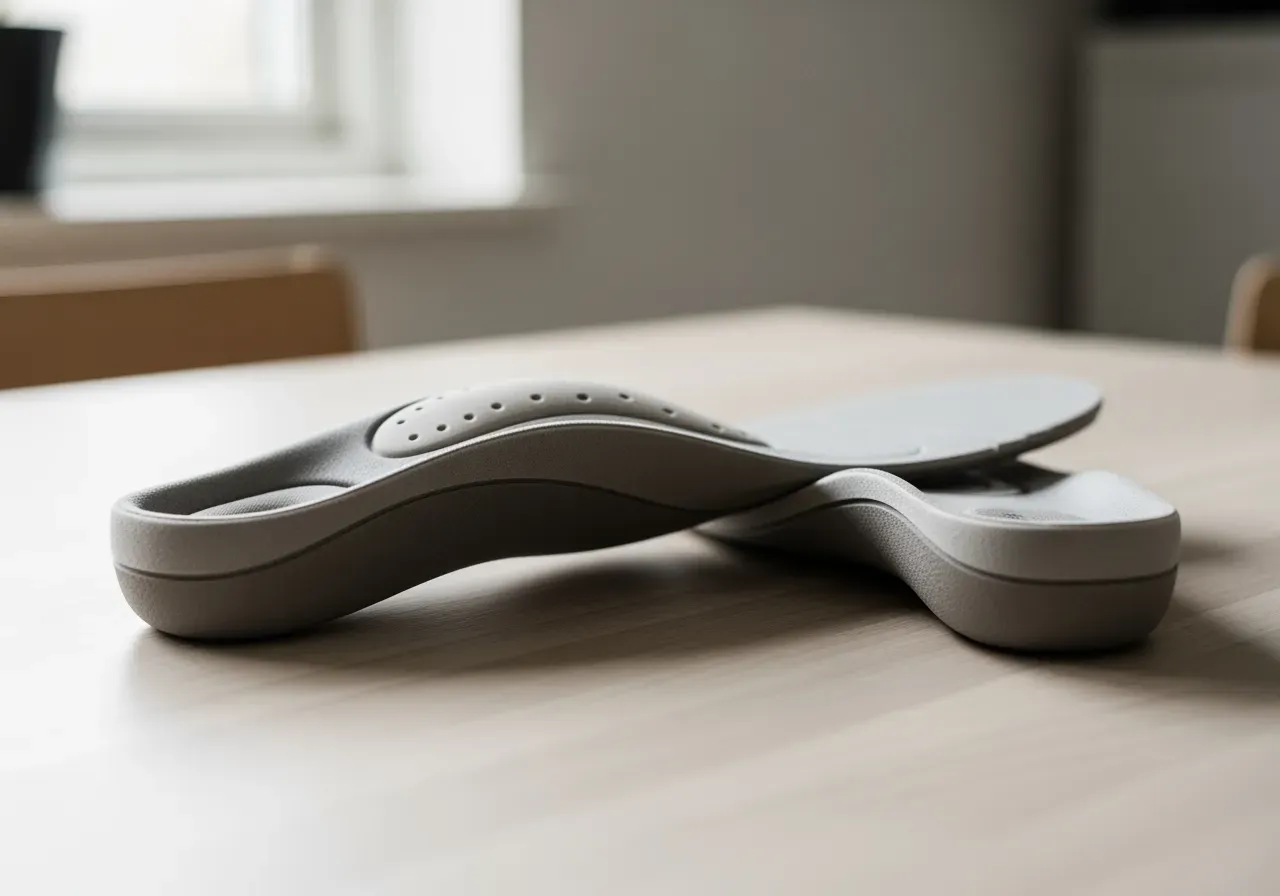 Skoinlägg för fotsvett och pronation