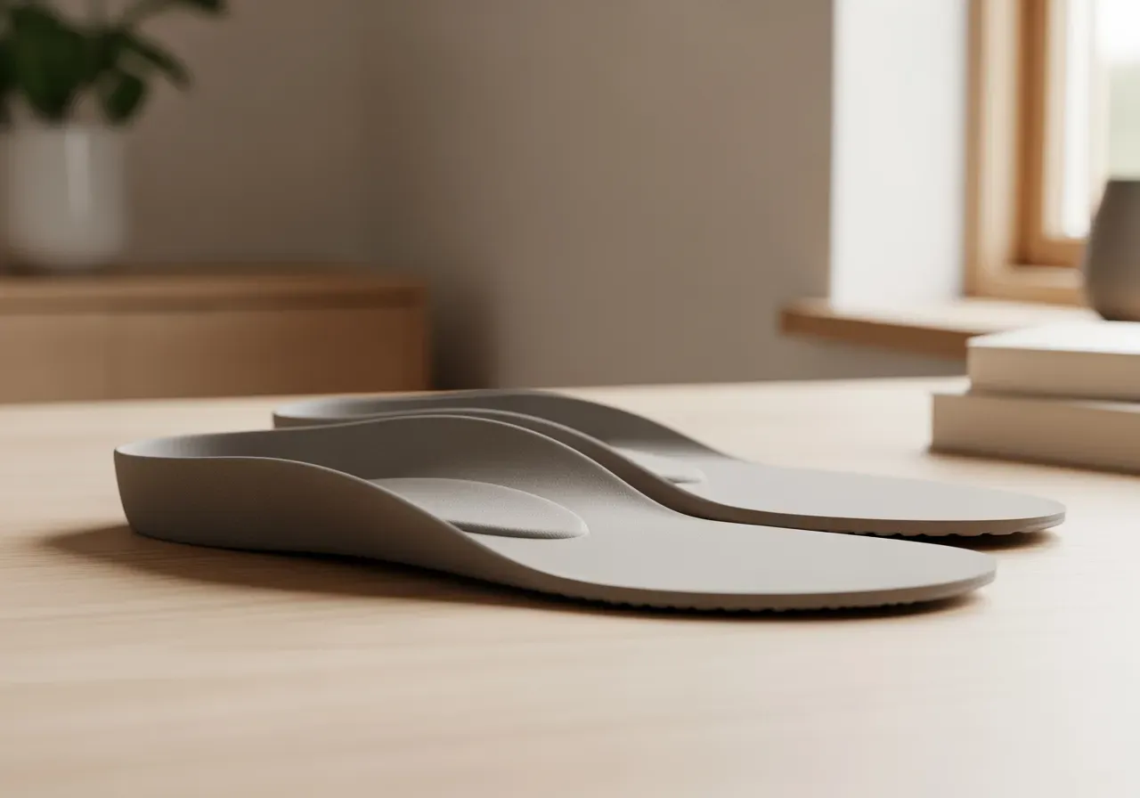 Stötdämpande skoinlägg för nybörjare