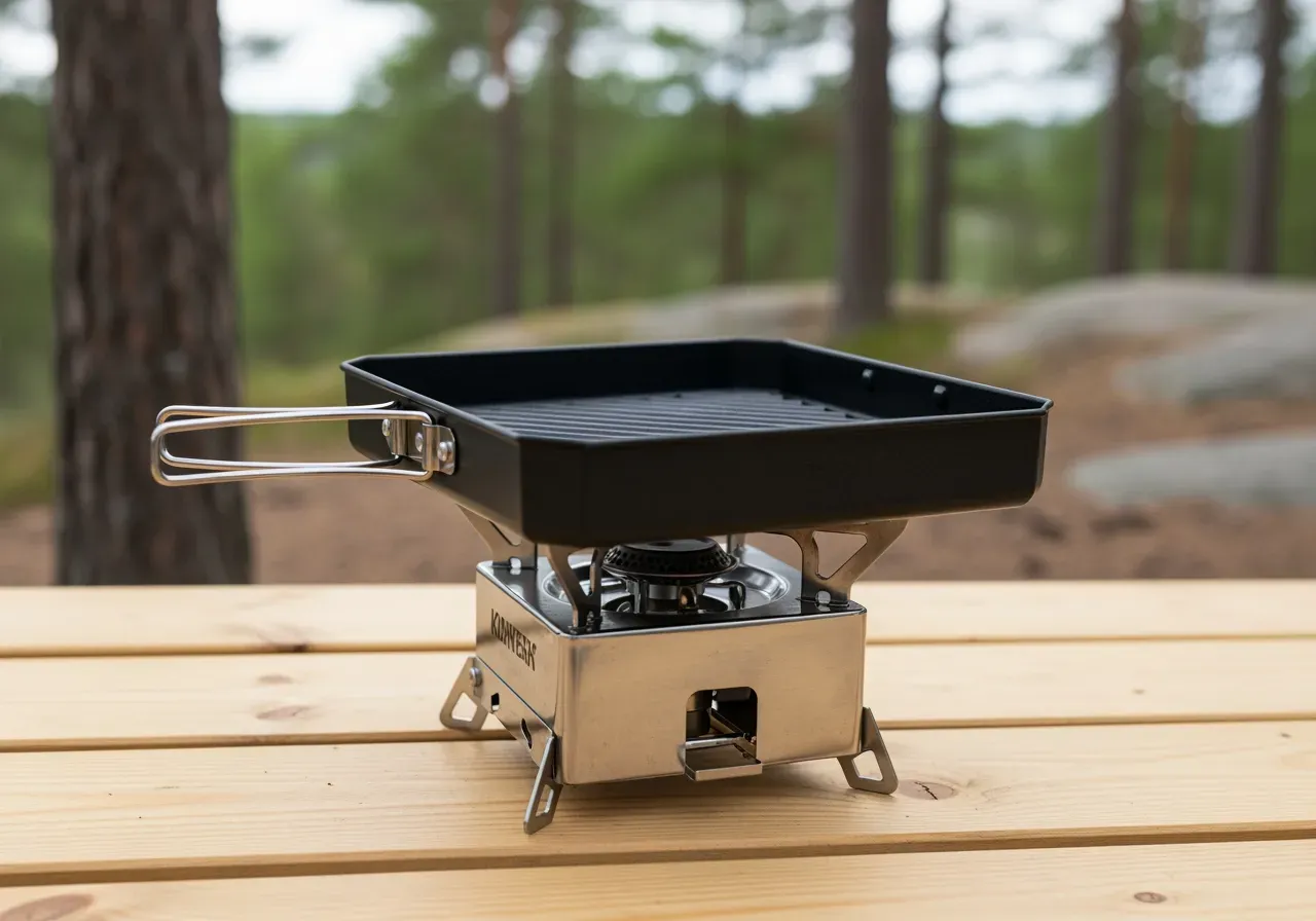 Guide för grillpanna, bordstablett och sugkoppsdragare