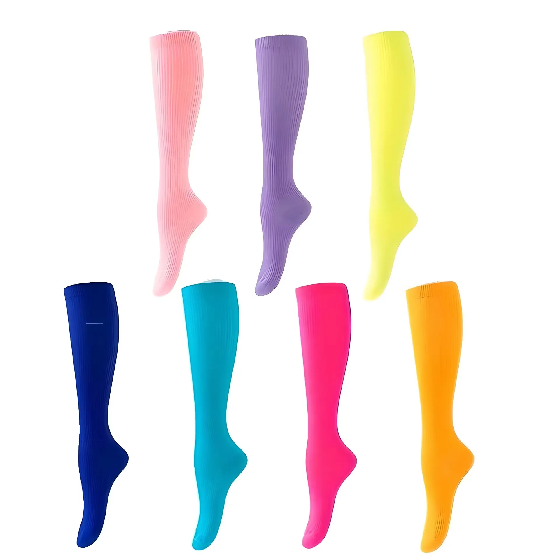 7-Pack Trofast Stödstrumpor Pure Colour