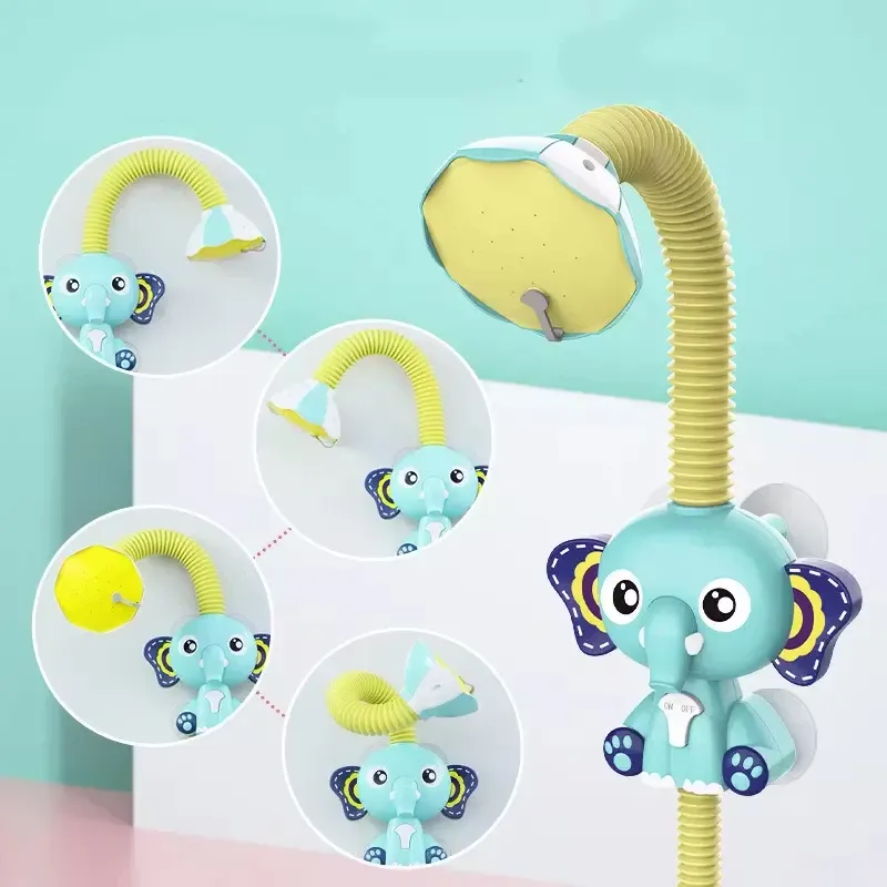 Badleksak elefant sprinklerdusch