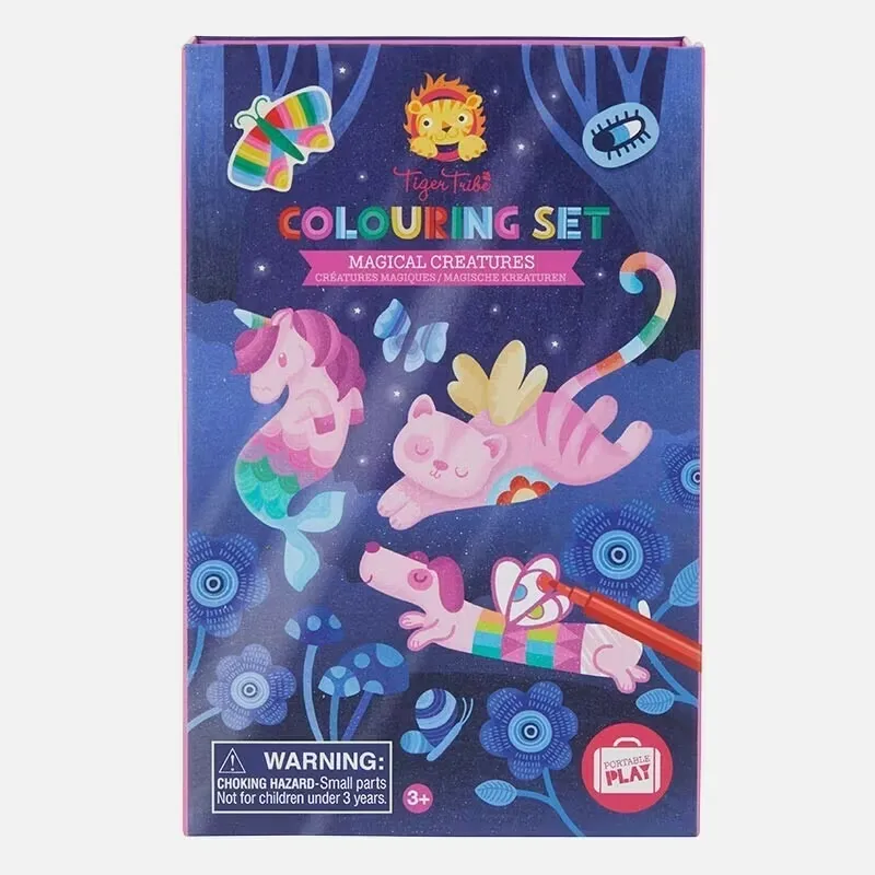Colouring Set  Magical Creatures