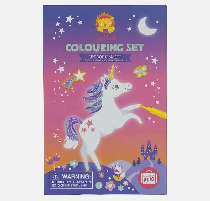 Colouring Set  Unicorn Magic