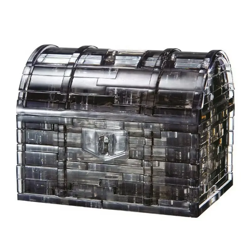 Crystal puzzle black chest 52pcs