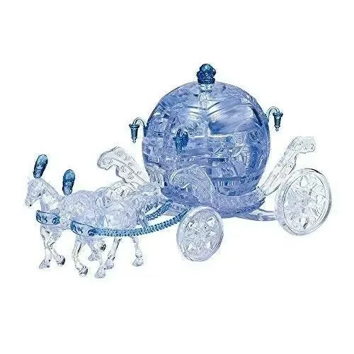 Crystal puzzle Carriage blue