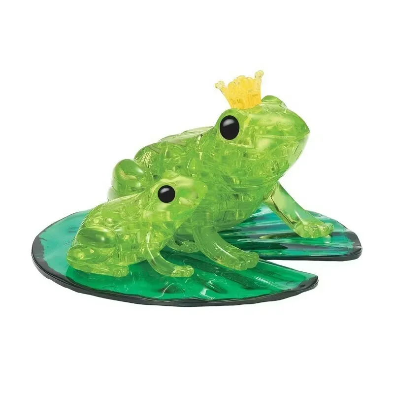 Crystal puzzle frog 43pcs