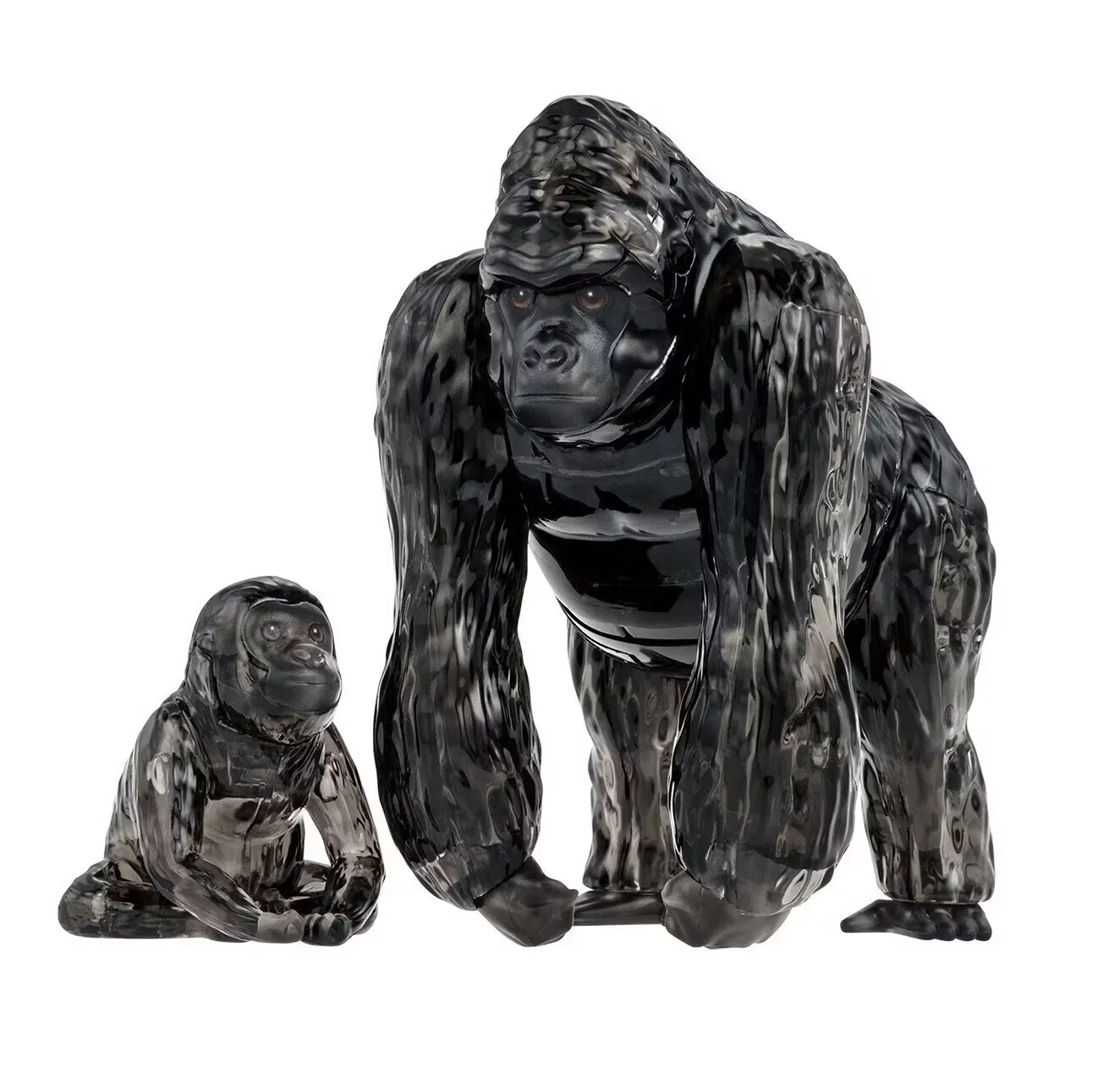 Crystal Puzzle Gorilla and Baby