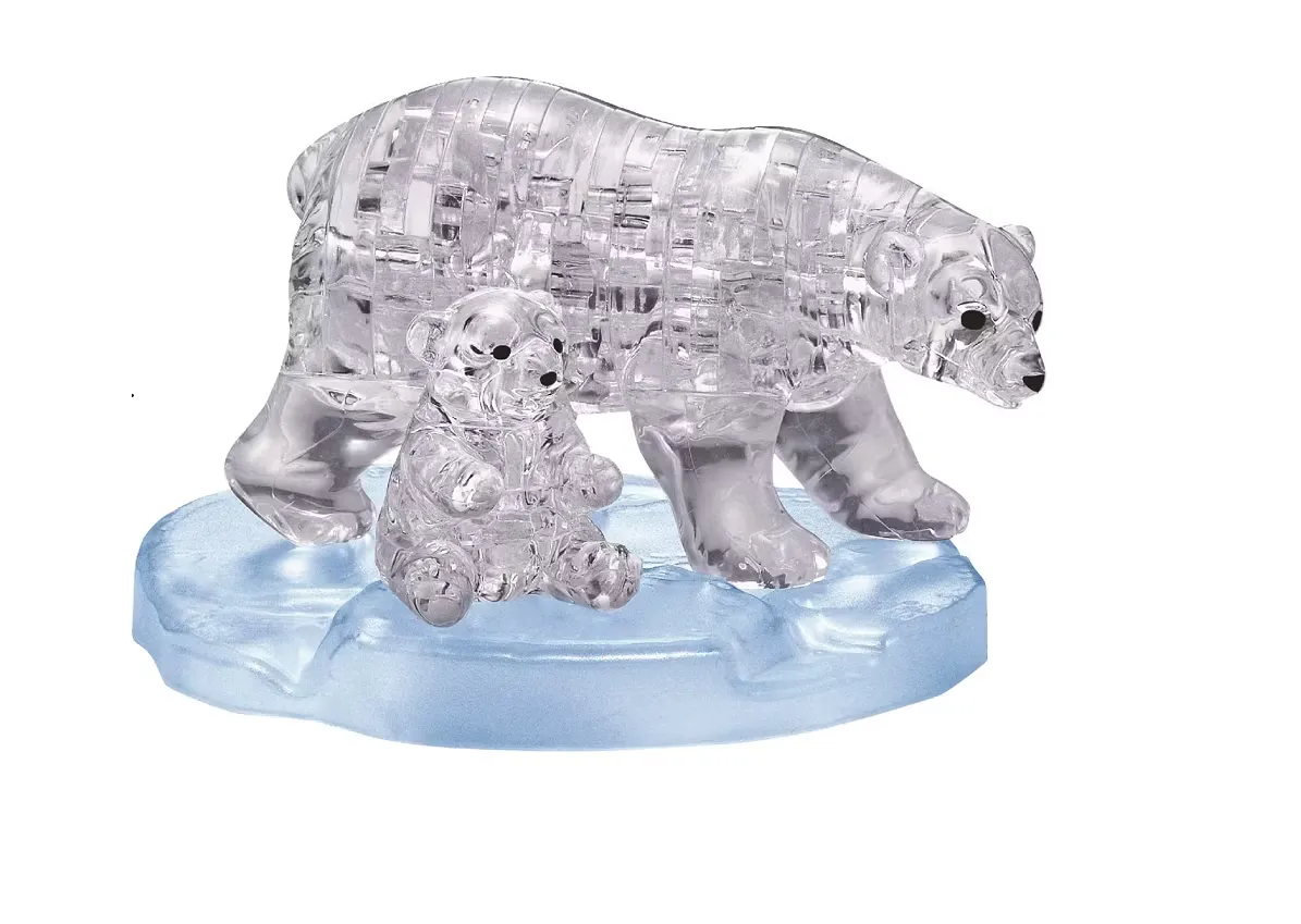 Crystal puzzle Isbjörn