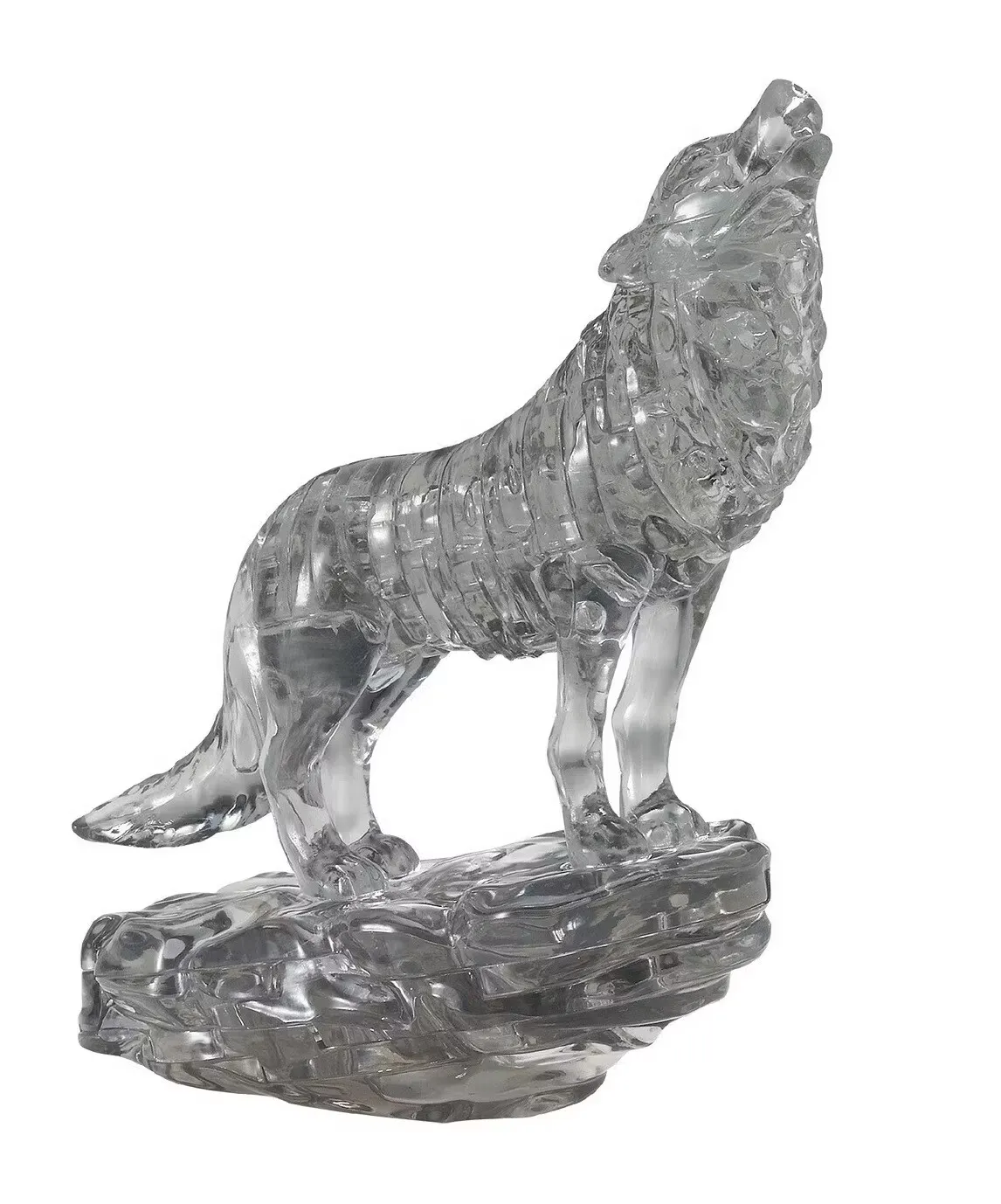 Crystal Puzzle Wolf Black