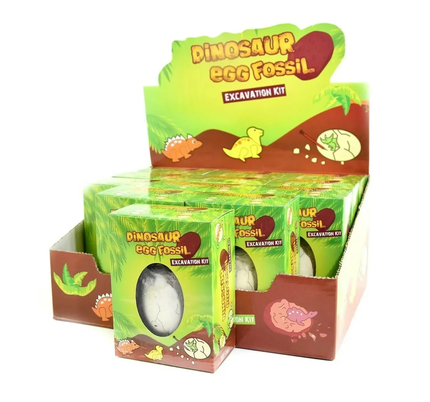 Dig it out Dinosaur egg fosil 11 cm