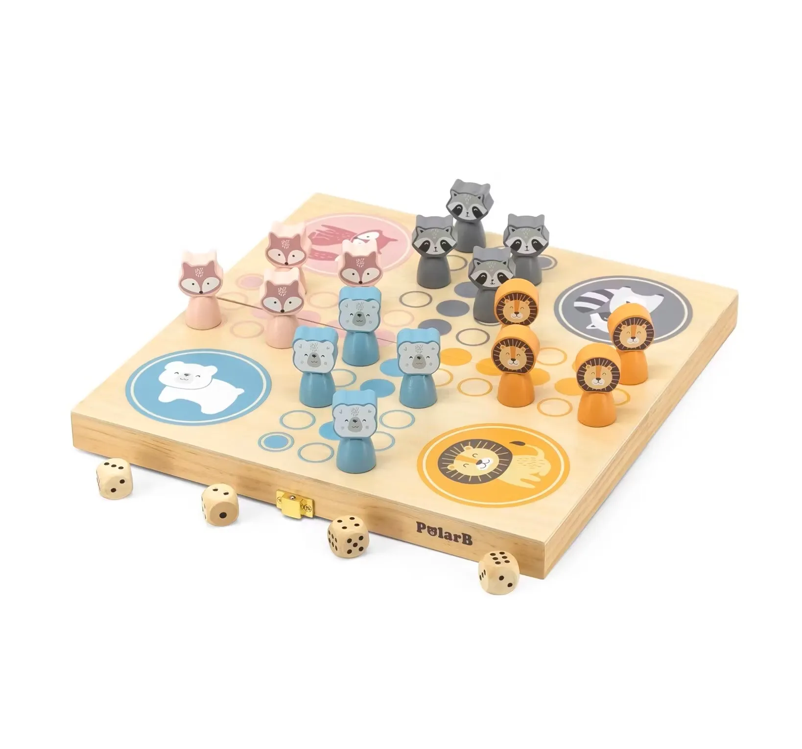 Fia med knuff i trä