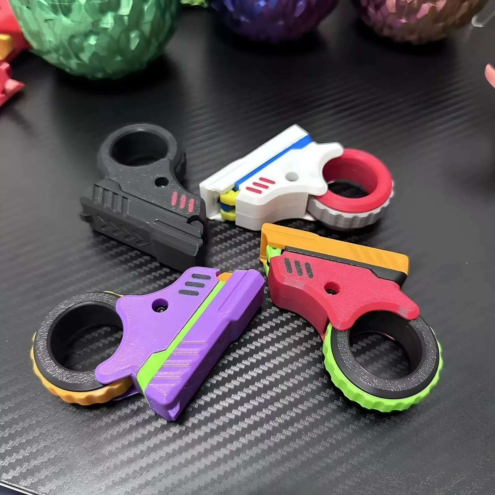 Fidget toy - Gun gyro fidget slider