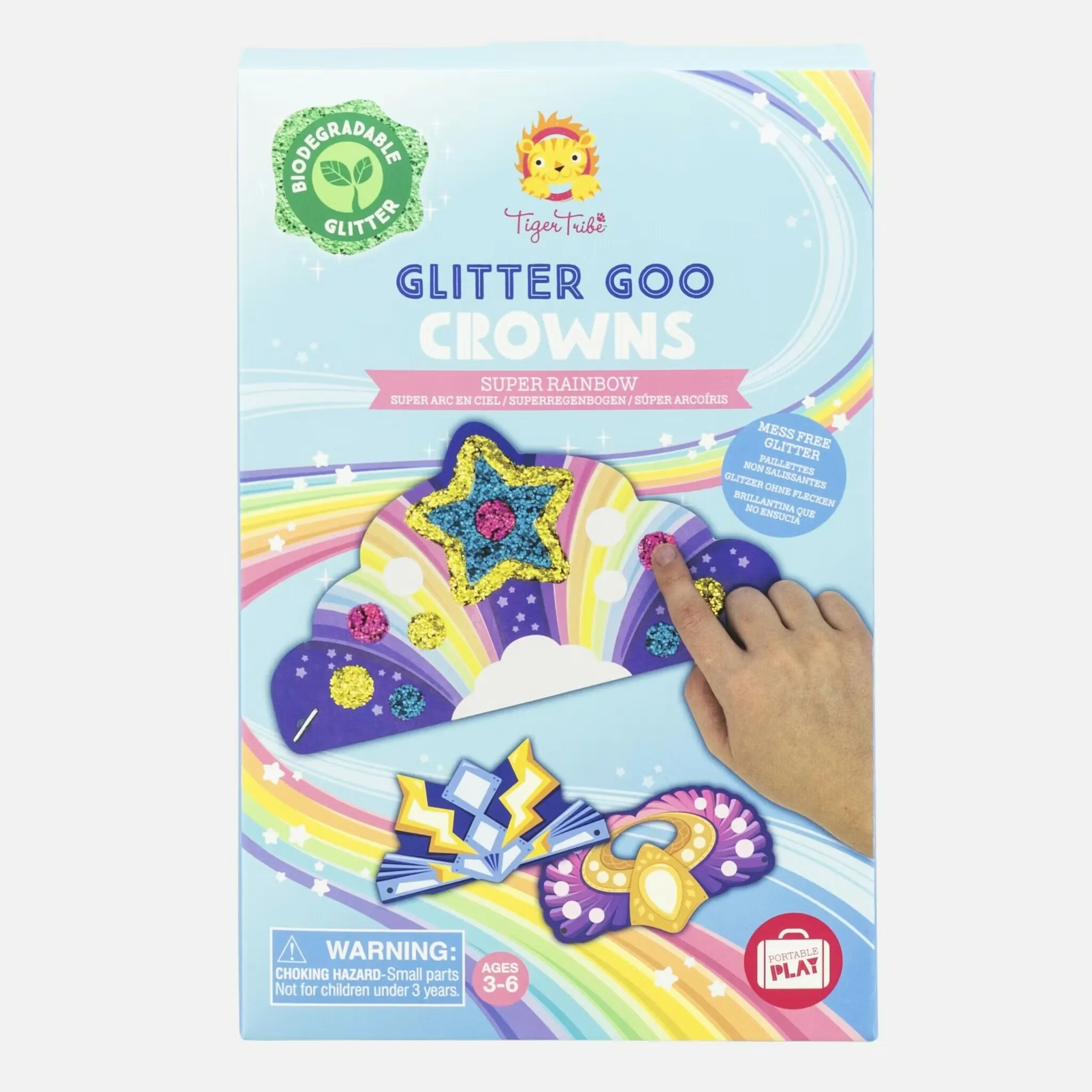 Glitter Goo Crowns ? Super Rainbow