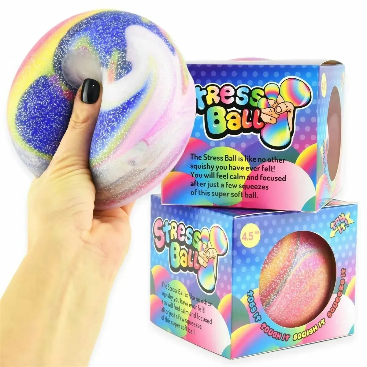 Glitter Squeeze Ball