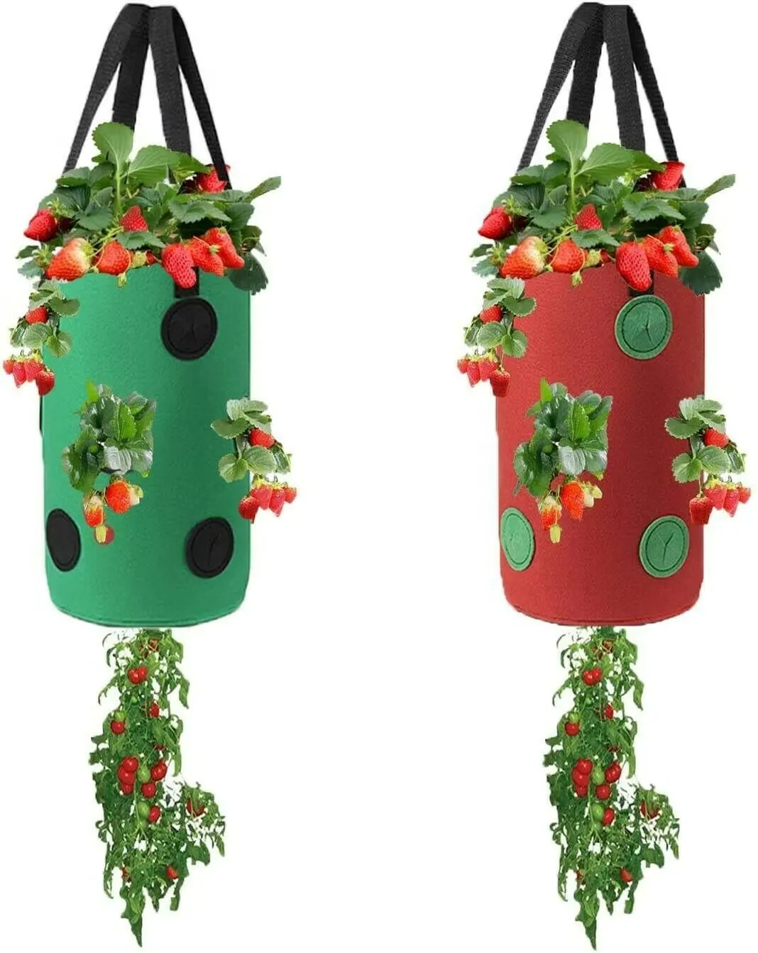 Hängande Tygkruka för jordgubbar