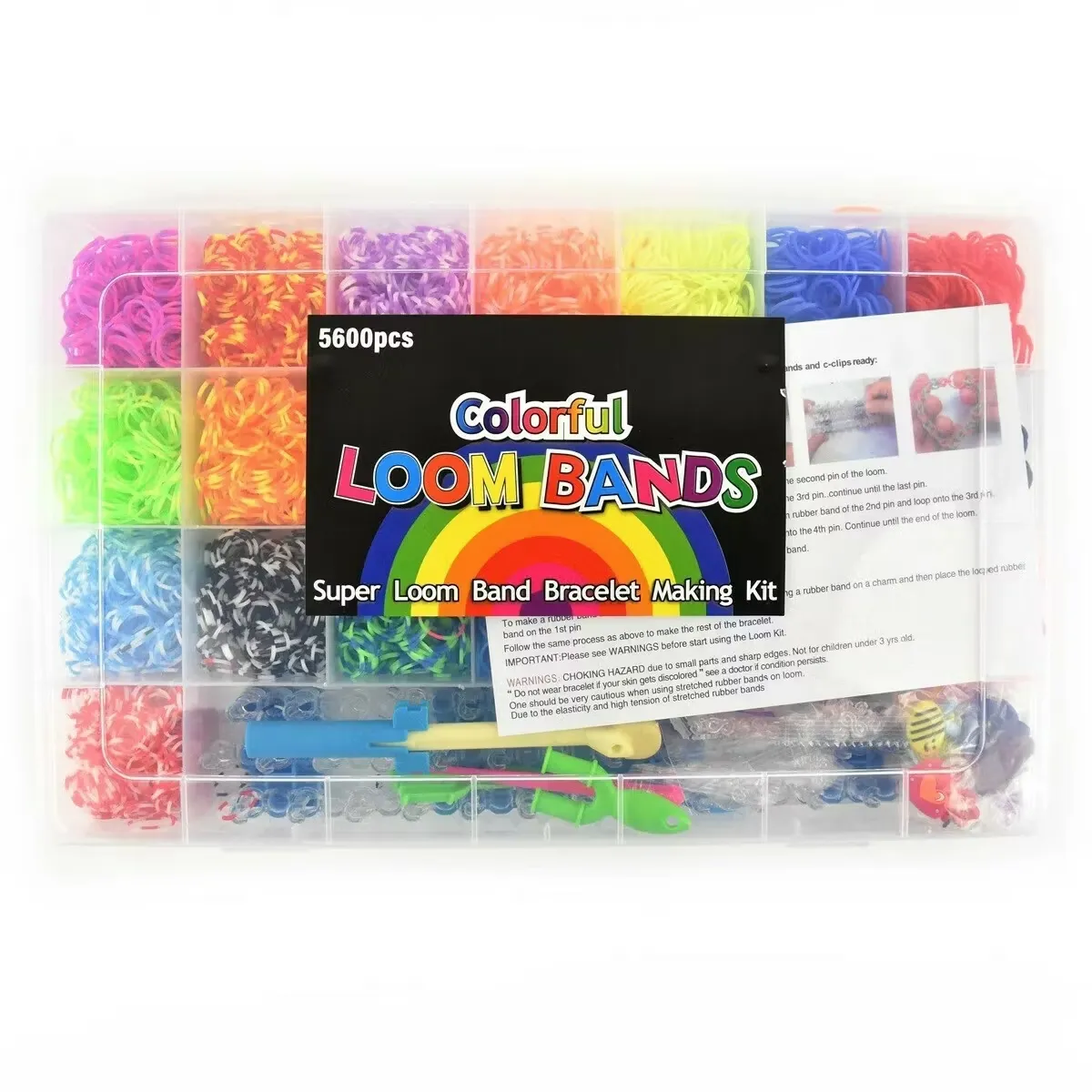 Loom Bands Pysselset 5600 delar