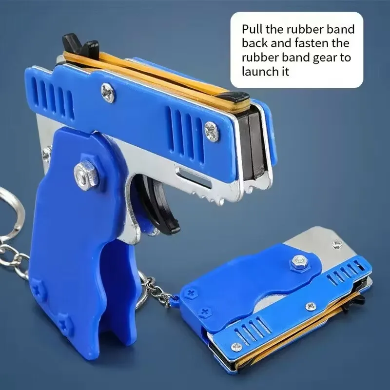 Mini gummibandspistol - Mini Rubber Bands gun