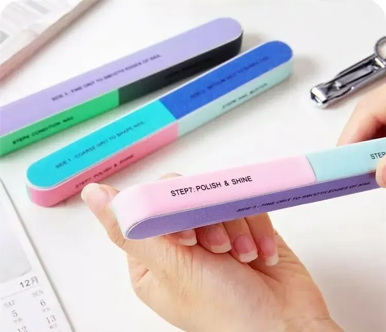 Nagelfil med 7 slipytor