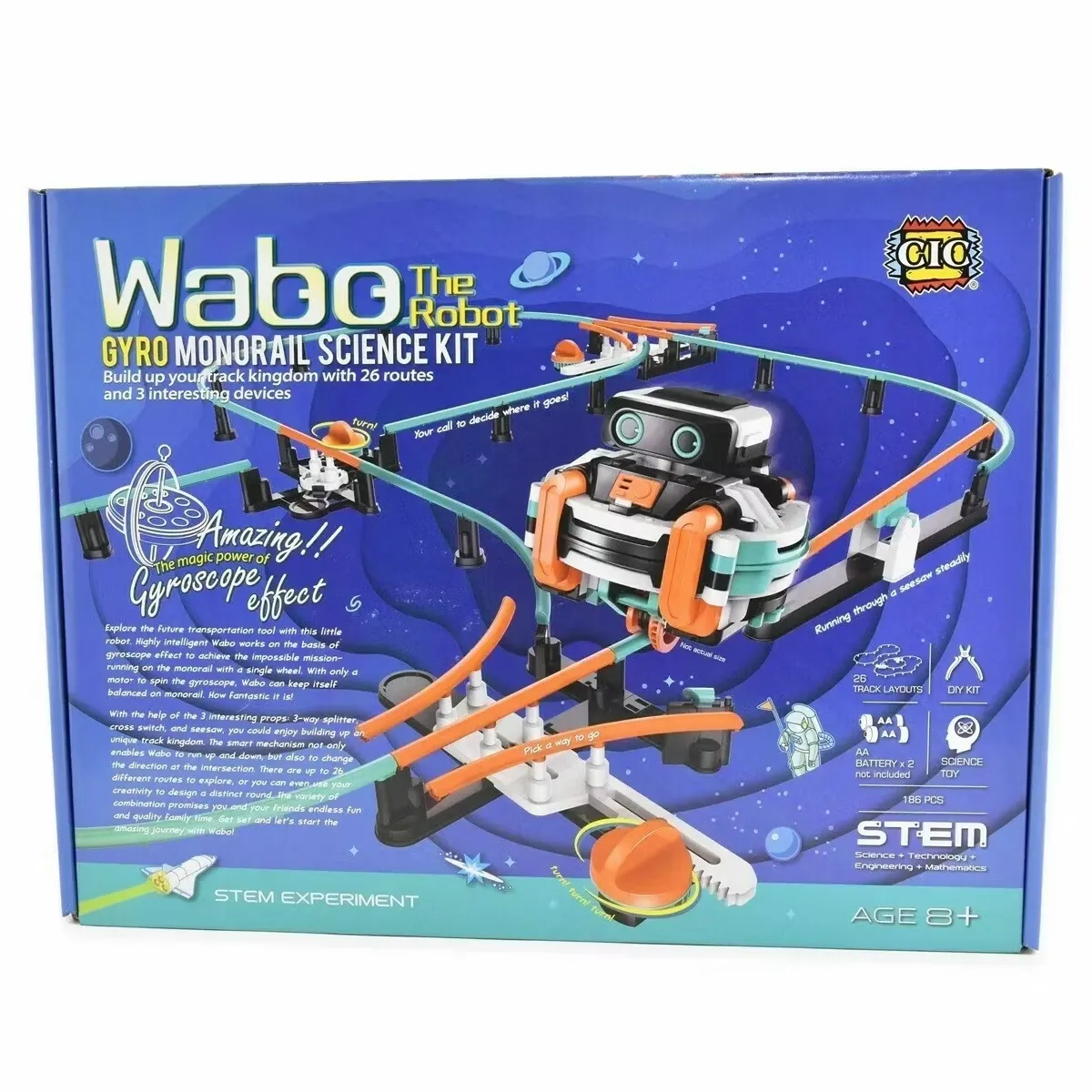 Roboten Wabo - Wabo the robot building kit