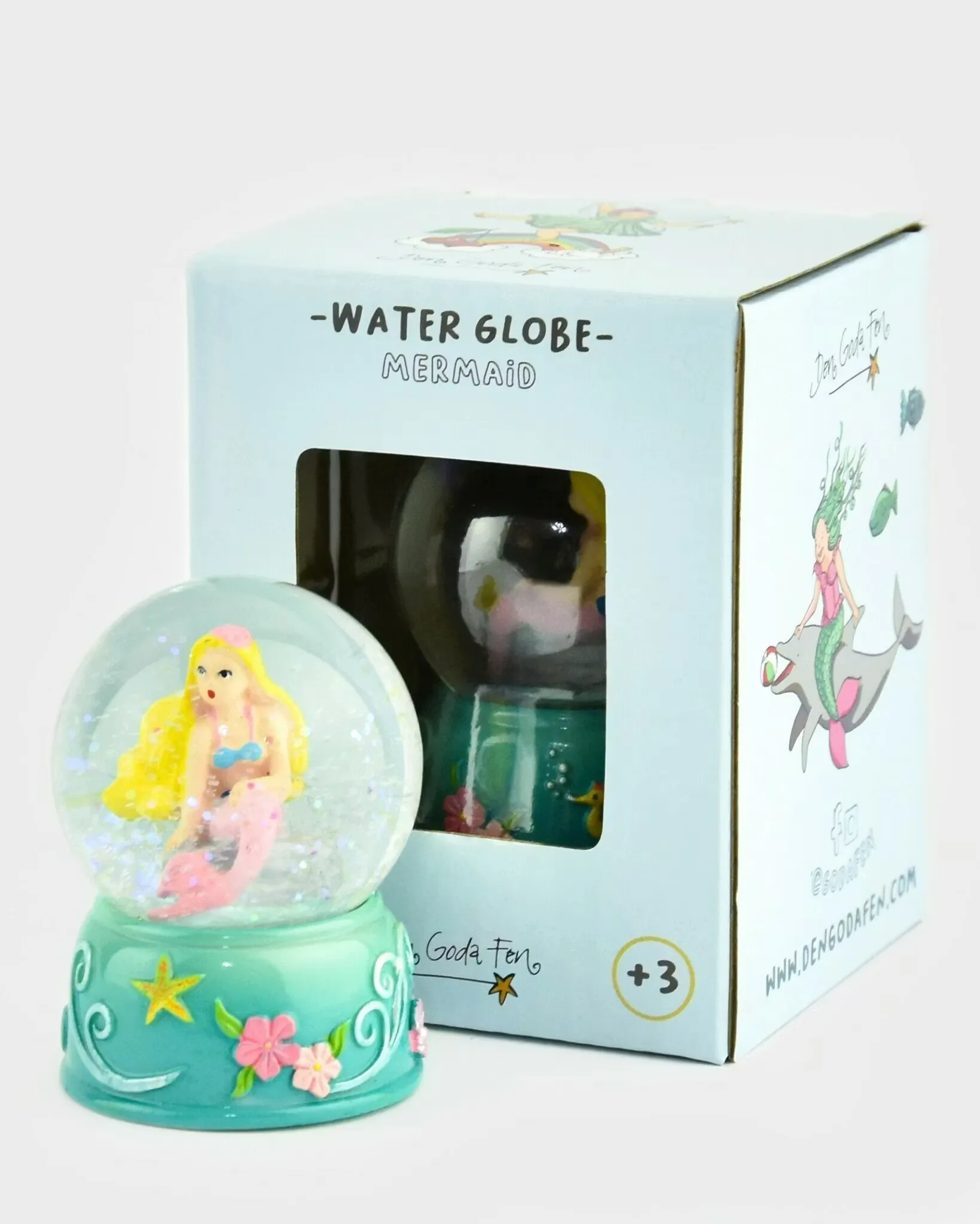 Snöglob Glitter Globe Mermaid