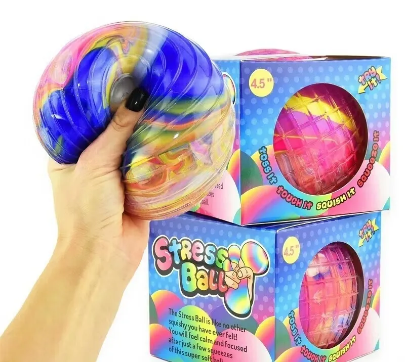 Squeeze ball marble