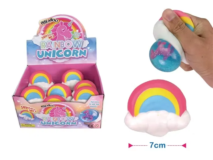 Squeeze unicorn rainbow