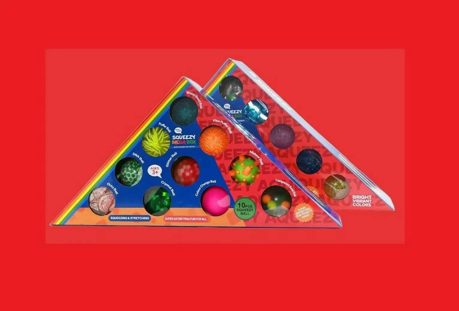 Squezze ball set 10-pack