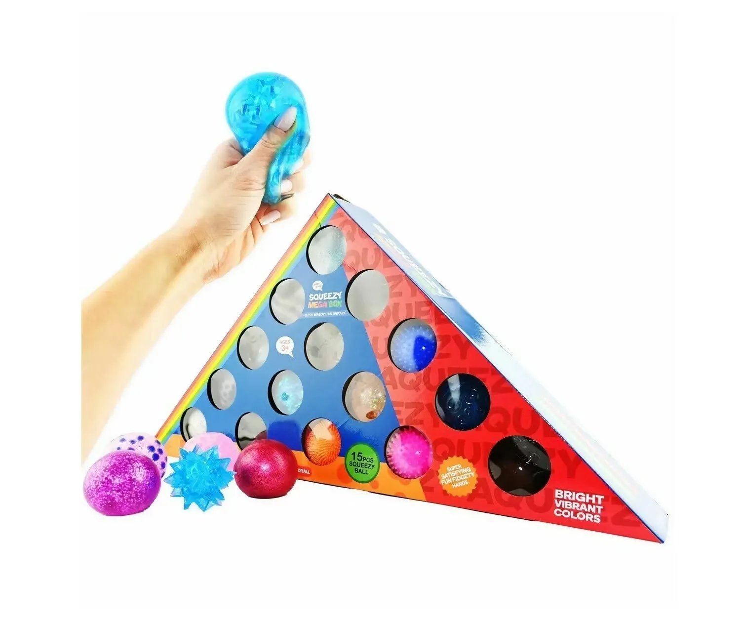 Squezze ball set - 15-Pack