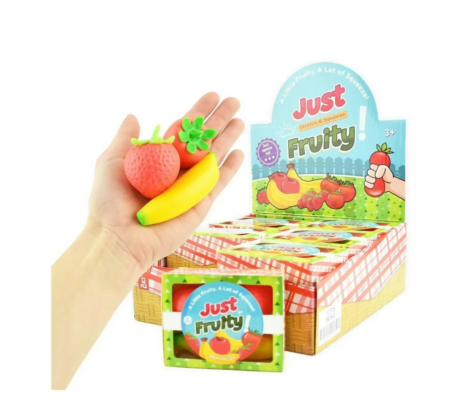 Squezze fruit set 3 st