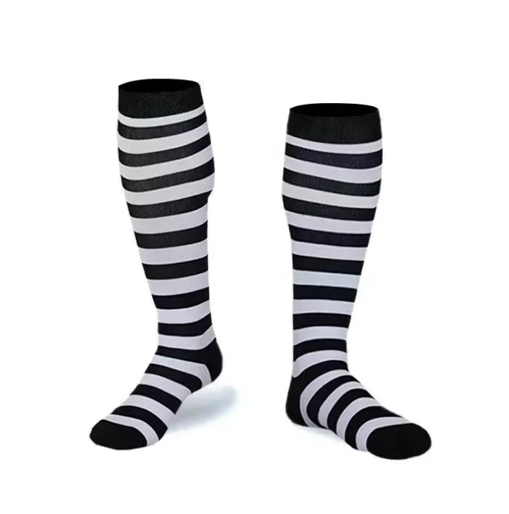 Stödstrumpa Black and White Nr 5