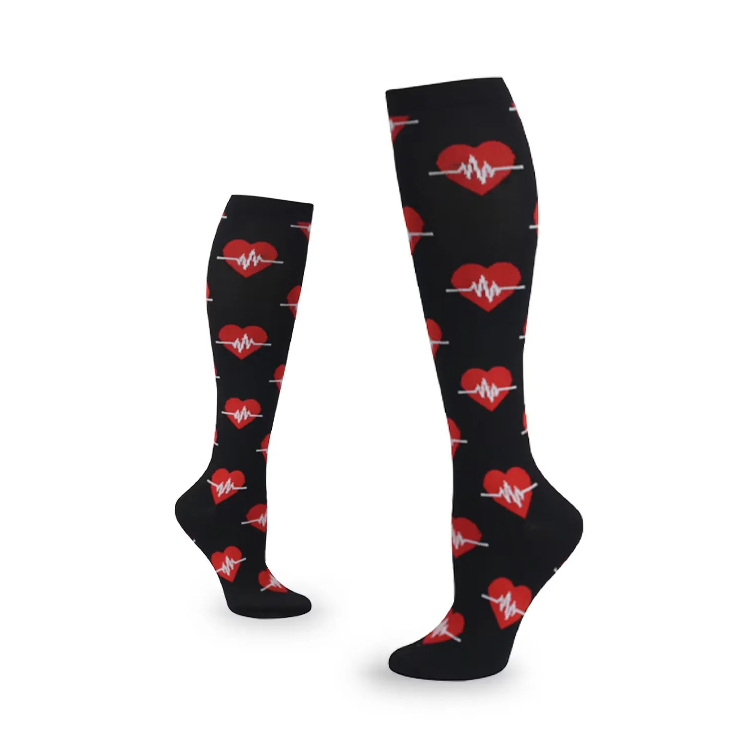 Stödstrumpa Red Heartbeat Nr 117