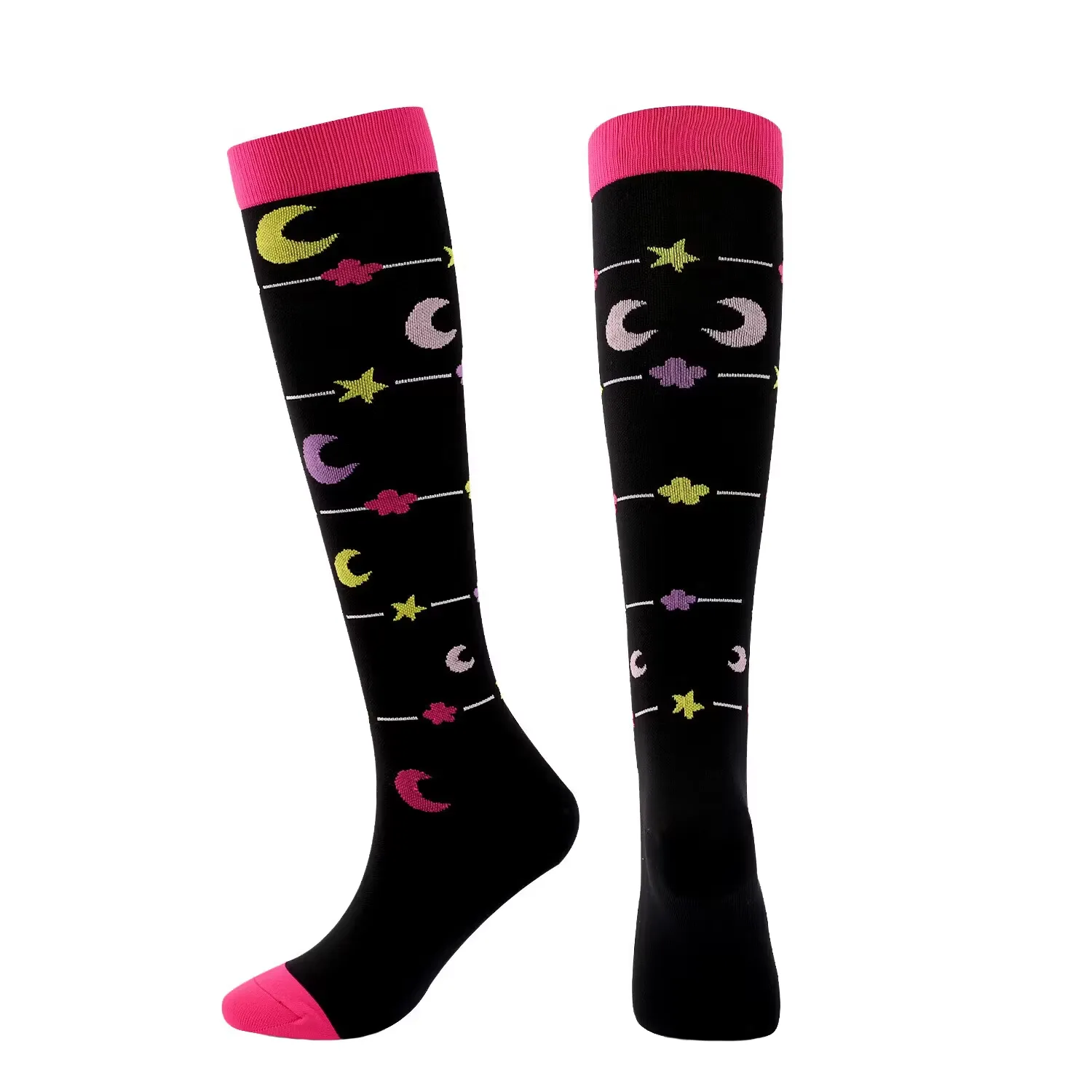 Stödstrumpa Stars and Moon Nr 85