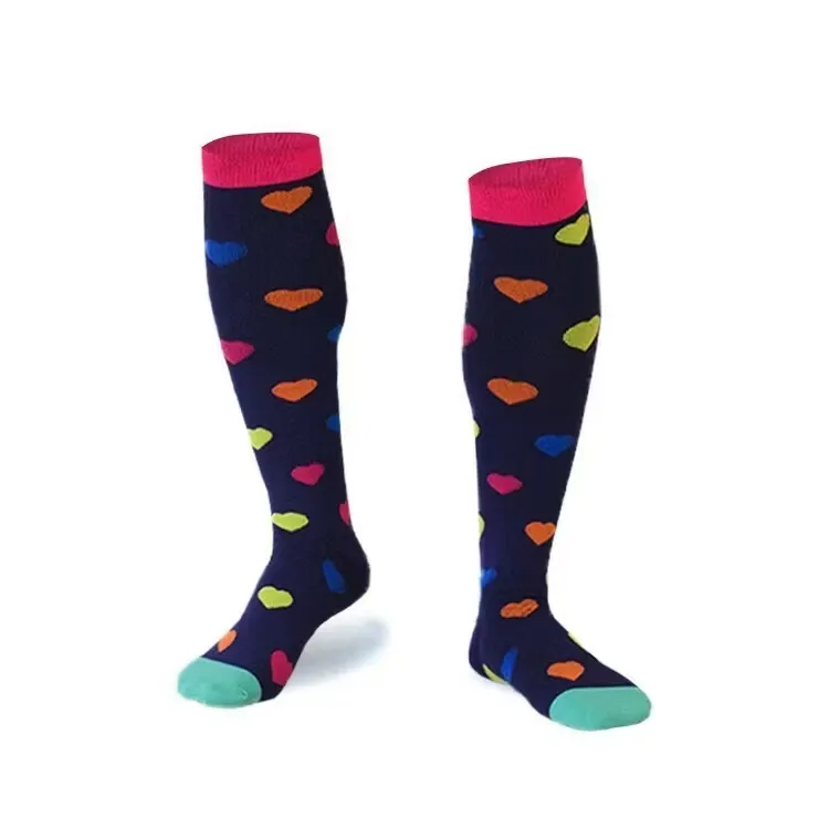 Stödstrumpor Mixed Harts Nr 39