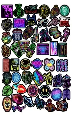 Stickers 50-pack