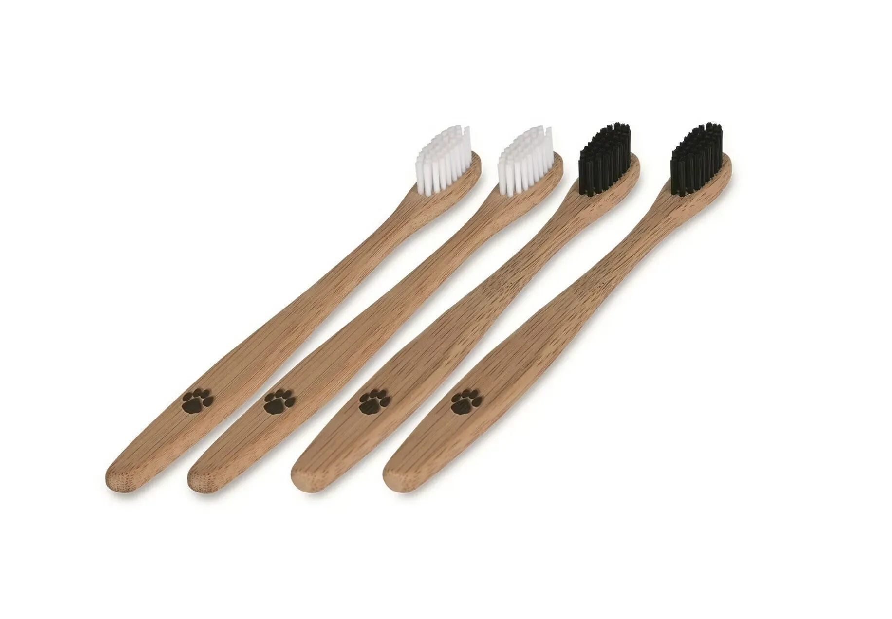 Tandborstar i bambu 4 st