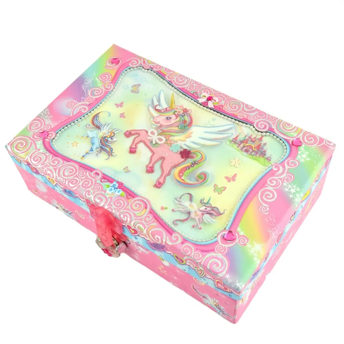 Unicorn box med anteckningsblock - Box unicorn