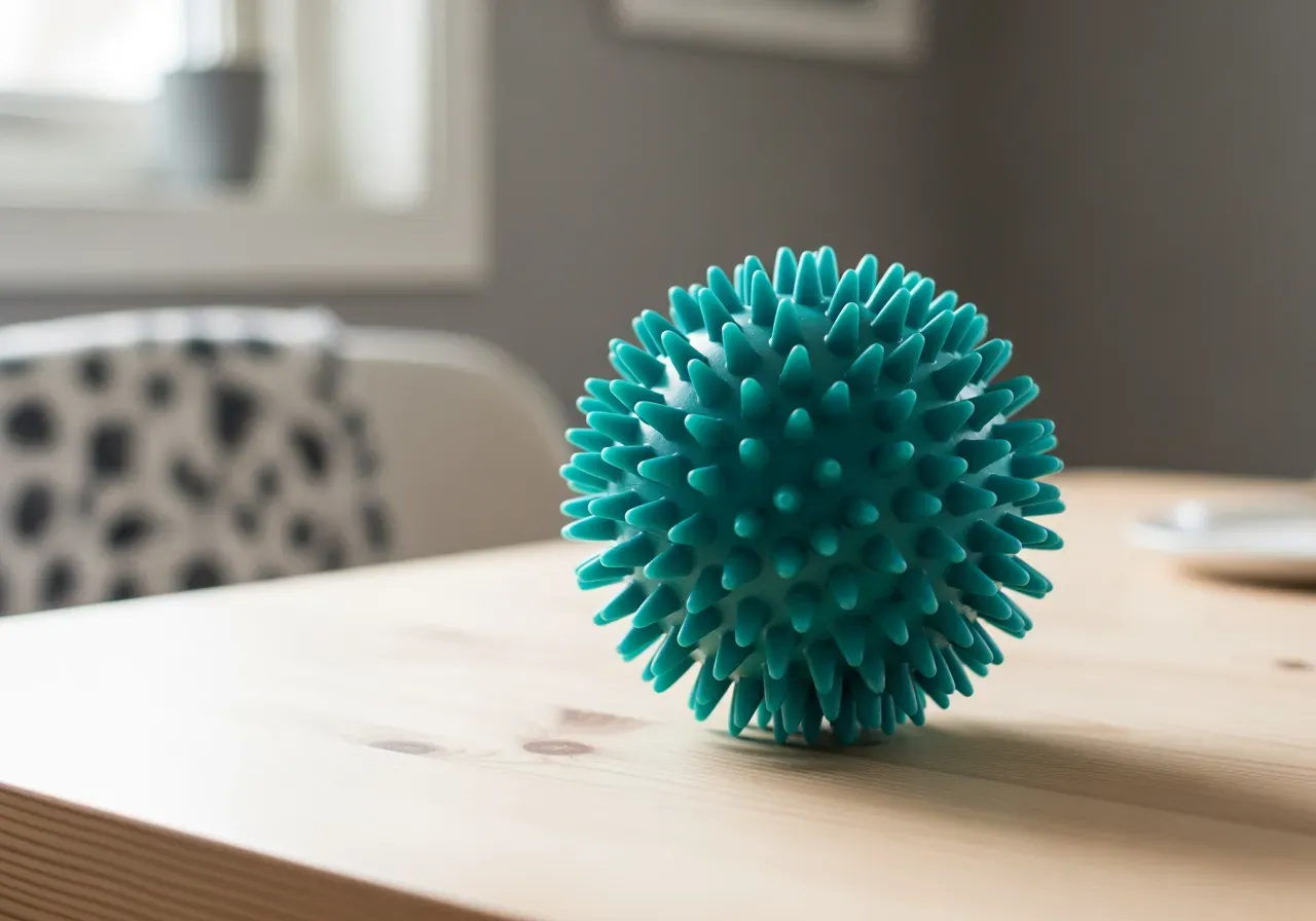 Pufferboll glansig boll och sprinklerboll