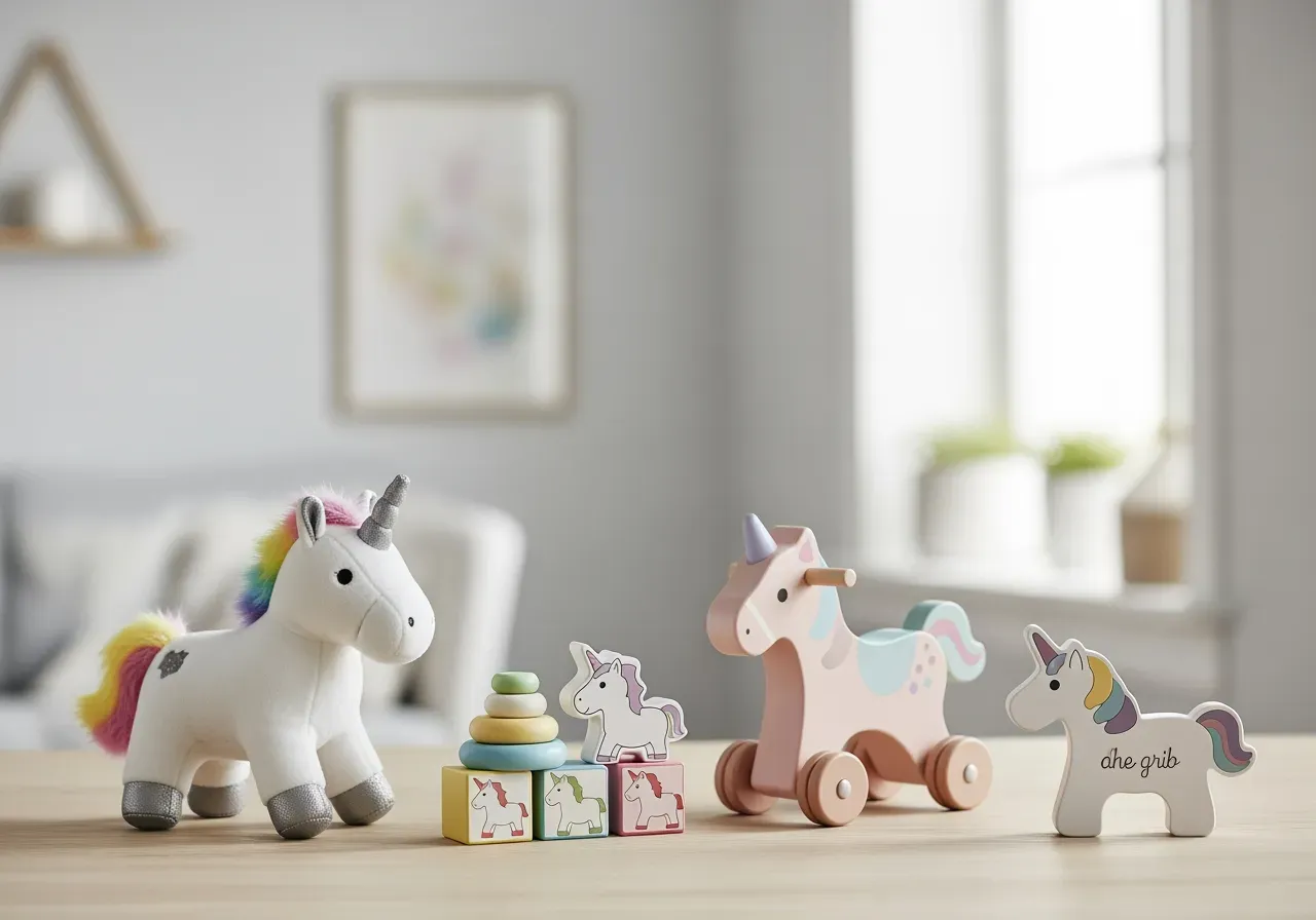 Enhörningsleksaker för nybörjare