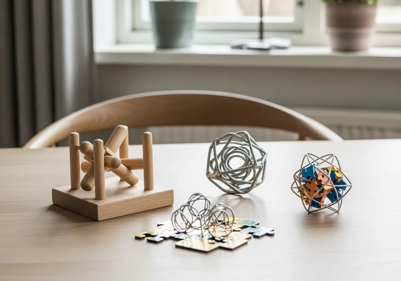 Knepiga pussel för nybörjare