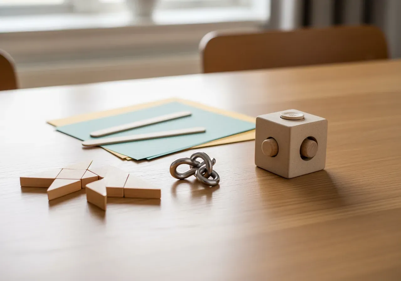 Pyssliga klurlekar för nybörjare