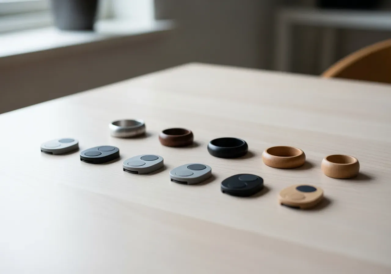 Ringar och klickare för fokus