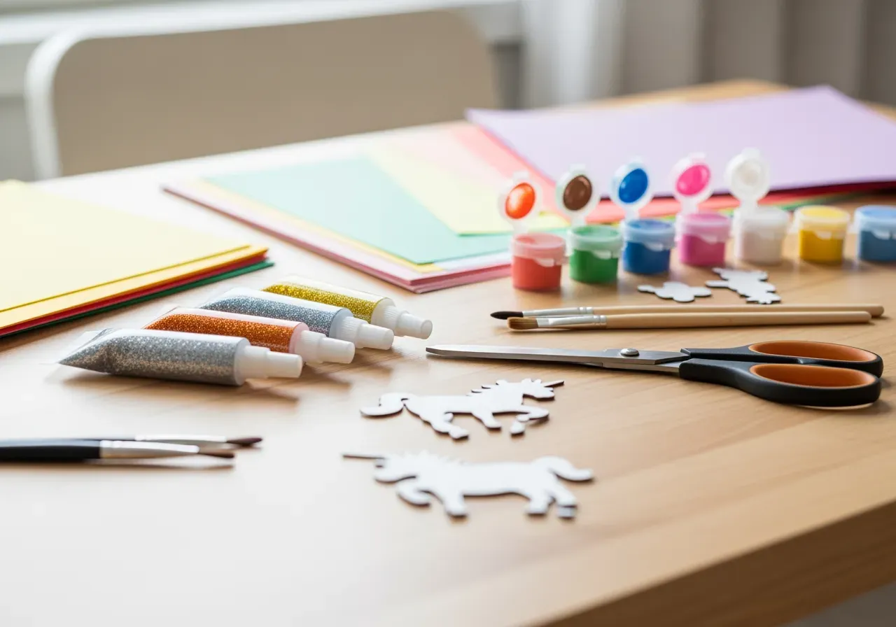 Enhörningspyssel för nybörjare hemma