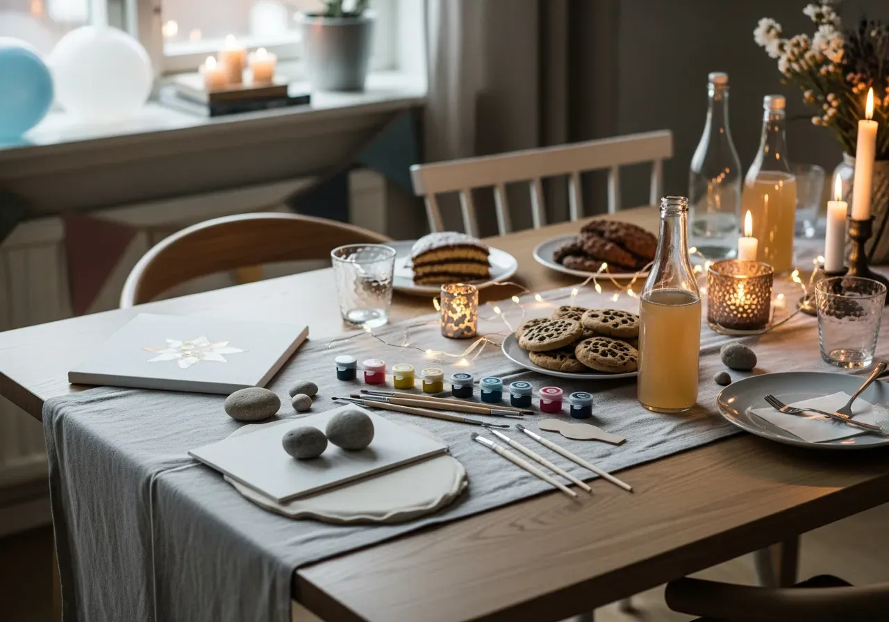 Kreativa projekt med krympplast och färgläggning