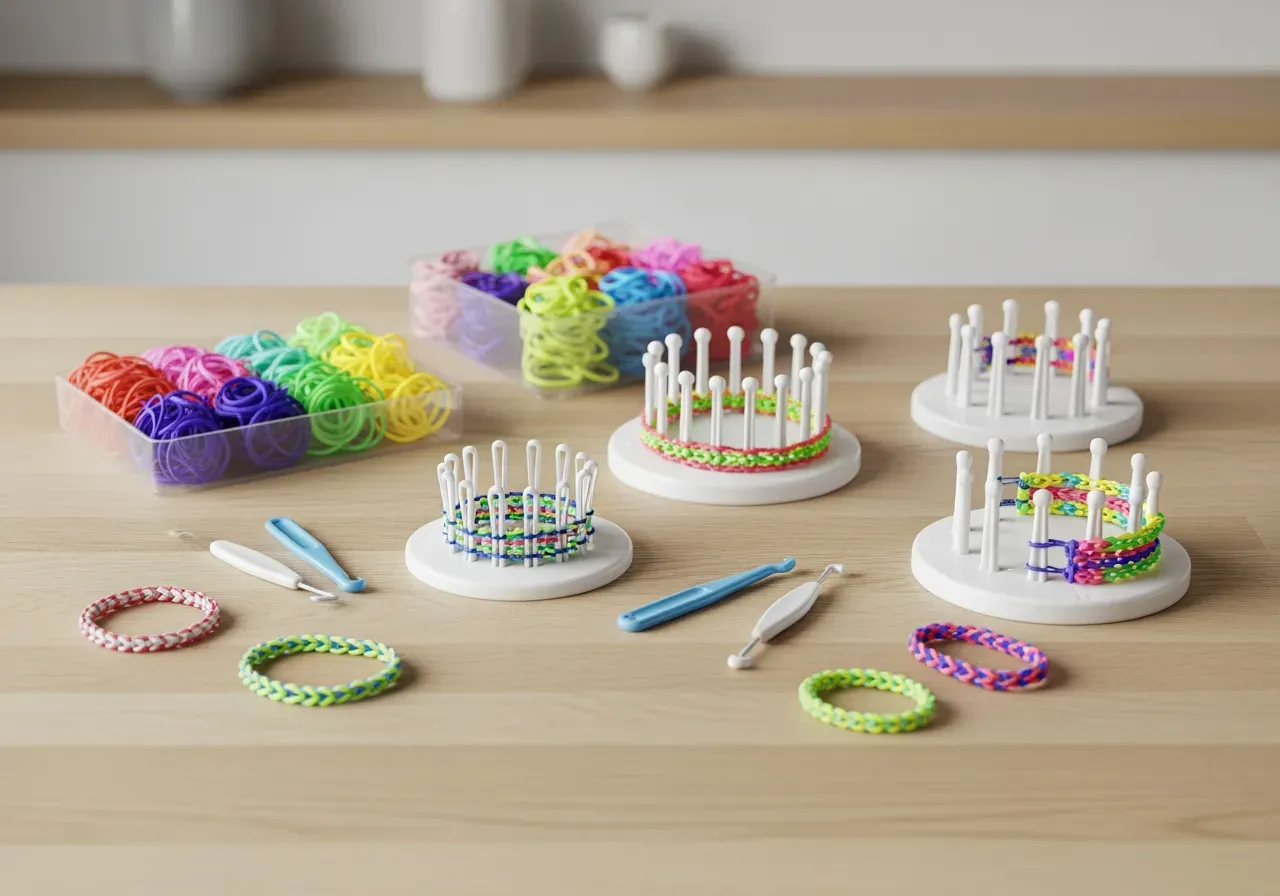 Gör gummibandsarmband för nybörjare