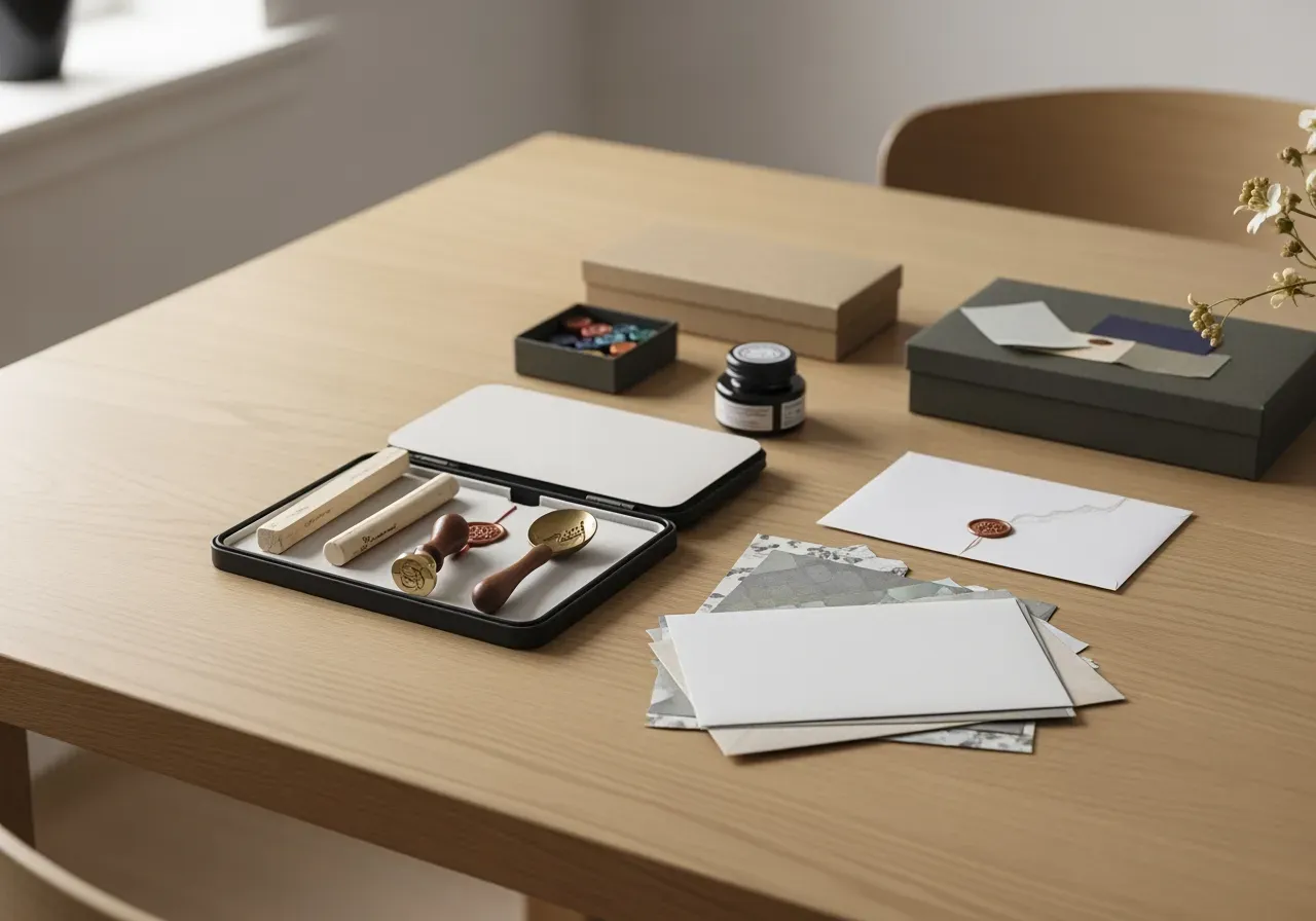 Pyssel med hemliga brev hemma