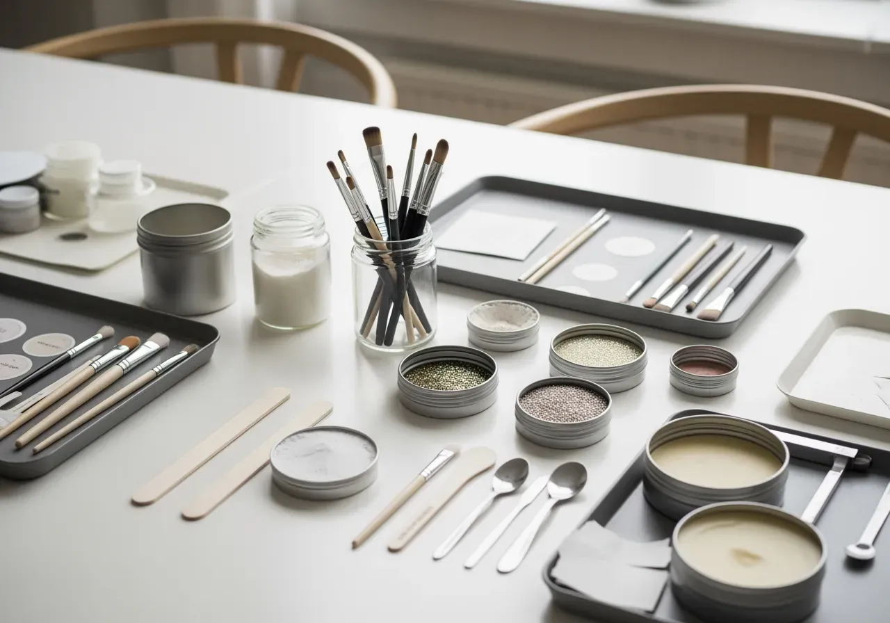 Sminkpyssel för barn hemma