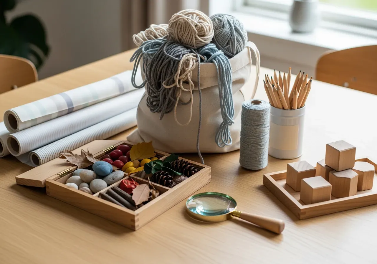 Upptäckarpyssel för barn och nybörjare