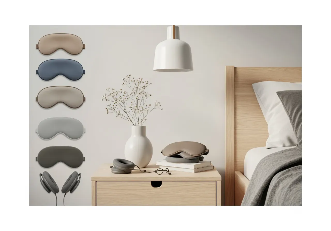 Sömnmasker och sovhörlurar för nybörjare