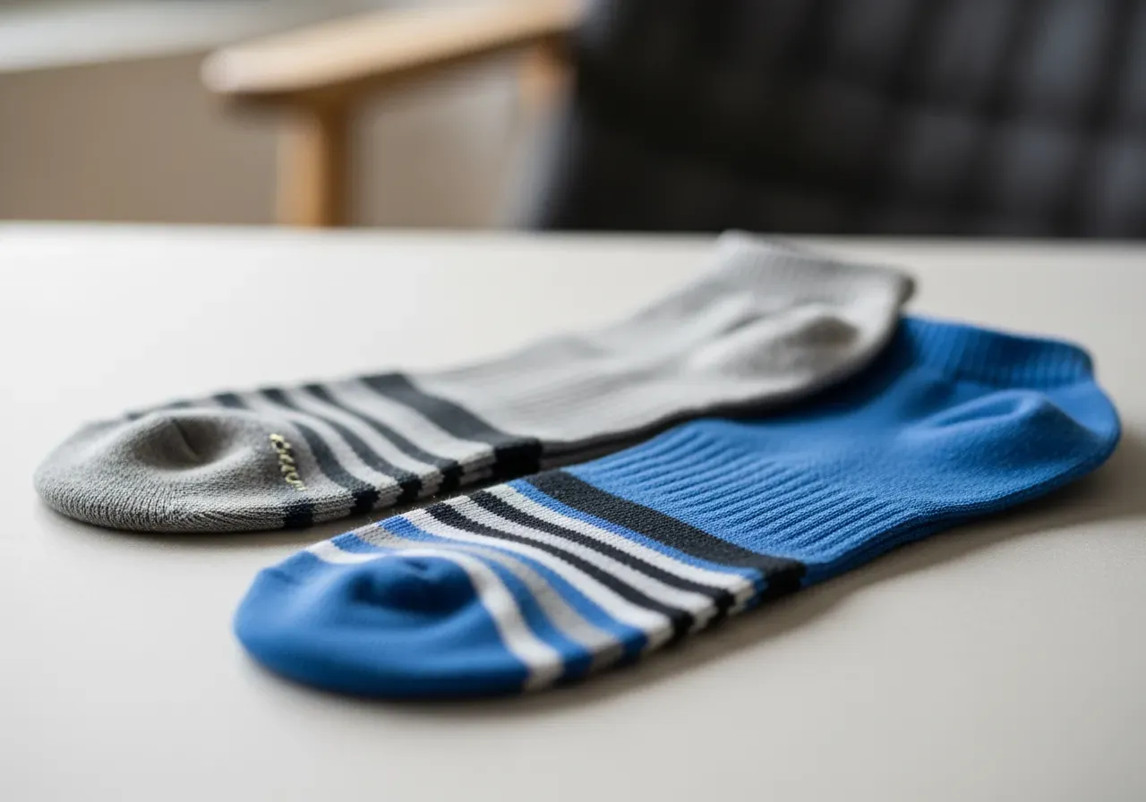 Stödstrumpor och skoinlägg i vardagen