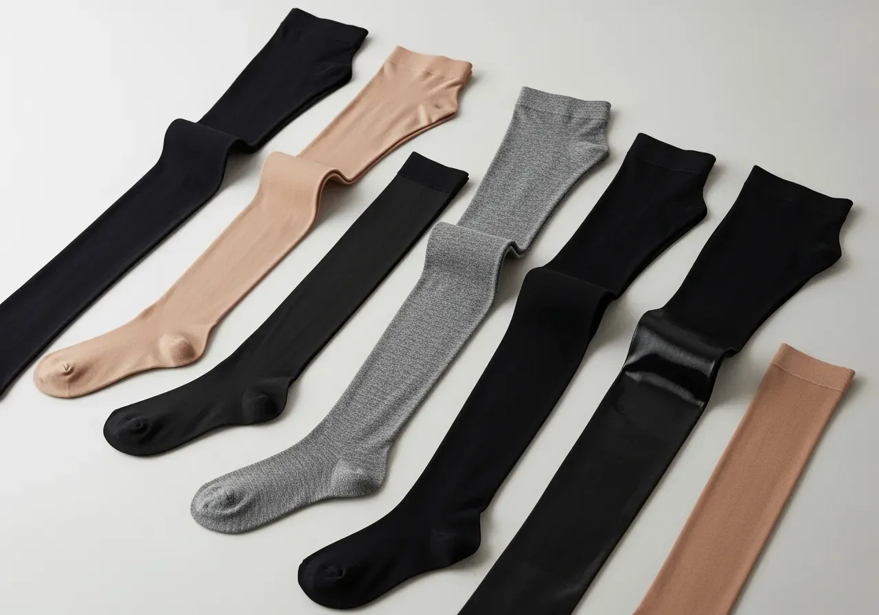 Välj strumpbyxor efter denier och glans